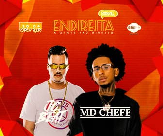 Festas e Baladas em Florianópolis - 11ª Endireita: com shows de MD Chefe e JC no Beat