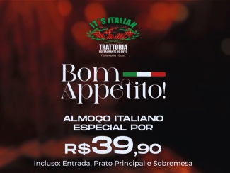 Almoço Italiano em Florianópolis