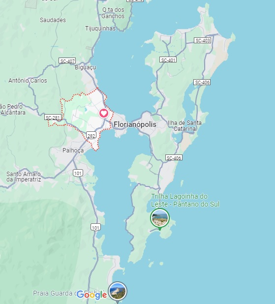 Grande Florianópolis - São José, Palhoça, Biguaçu, Santo Amaro da Imperatriz, Antônio Carlos e São Pedro de Alcântara