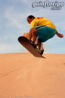 Sandboard nas Dunas da Joaquina