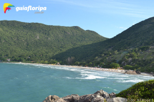 Praia do Matadeiros vista da Ilha das Campanhas