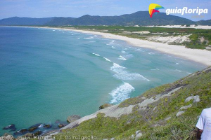 Praia do Moçambique vista da Trilha do Morro das Aranhas